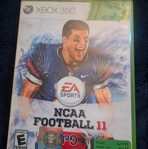 NCAA Football 11 for Xbox 360 Complete Game Case Manuals Florida Gators Cover